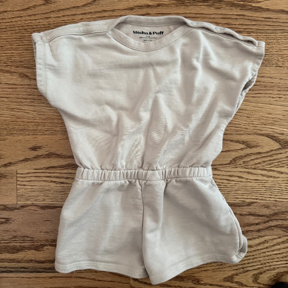 Misha & Puff French Terry Romper
